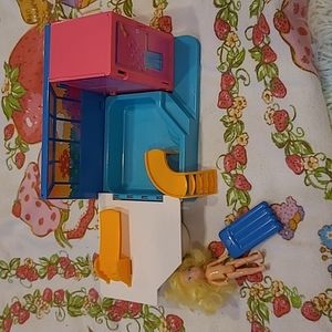 Vintage Kenner Wish World Kids Sponge n Plunge Bathtub Set and Doll